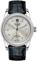 Tudor M55000-0076 Glamour Date Hopea/Nahka Ø36 mm