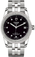 Tudor M55020-0007 Glamour Date Musta/Teräs Ø36 mm