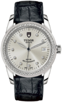 Tudor M55020-0058 Glamour Date Hopea/Nahka Ø36 mm