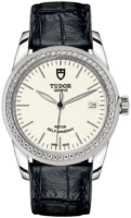 Tudor M55020-0099 Glamour Date Valkoinen/Nahka Ø36 mm