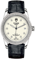 Tudor M55020-0108 Glamour Date Valkoinen/Nahka Ø36 mm