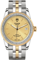 Tudor M55023-0025 Glamour Date Kullattu/Kullansävytetty teräs Ø36