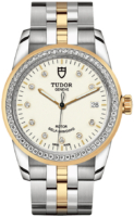 Tudor M55023-0082 Glamour Date Valkoinen/Kullansävytetty teräs Ø36