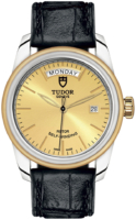 Tudor M56003-0024 Glamour Day-Date Kullattu/Nahka Ø39 mm