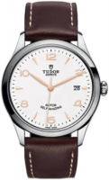 Tudor 1926 M91550-0012 Valkoinen/Nahka Ø39 mm