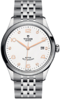 Tudor 1926 M91550-0013 Valkoinen/Teräs Ø39 mm