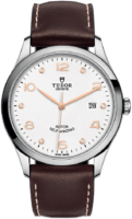 Tudor 1926 Miesten kello M91650-0014 Valkoinen/Nahka Ø41 mm