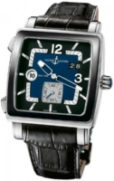 Ulysse Nardin Miesten kello 243-92CER-632 Dual Time Musta/Nahka Ø42