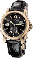 Ulysse Nardin Miesten kello 246-55-32 Dual Time Musta/Nahka Ø42 mm