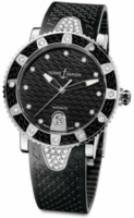 Ulysse Nardin Naisten kello 8103-101E-3C-12 Ladies Diver Musta/Kumi