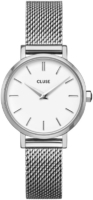 Cluse Naisten kello CW0101211007 Valkoinen/Teräs Ø28 mm