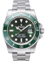 Rolex Miesten kello 116610LV-0002 Submariner Hulk Vihreä/Teräs Ø40