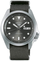 Seiko 5 Miesten kello SRPE61K1 Harmaa/Tekstiili Ø40 mm