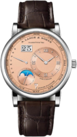 A. Lange & Söhne Miesten kello 345.056 Lange 1 Punakultaa/Nahka