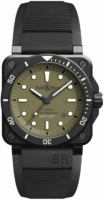 Bell & Ross Miesten kello BR-03-92-DIVER-MILITARY Instruments