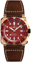 Bell & Ross Miesten kello BR-03-92-DIVER-RED-BRONZE Instruments