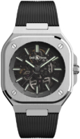 Bell & Ross Miesten kello BR-05-SKELETON-NIGHTLUM-RUBBER Br 05