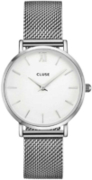 Cluse Naisten kello CS1401101028 Minuit Valkoinen/Teräs Ø33 mm