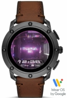 Diesel Miesten kello DZT2032 Gen 5 Axial LCD/Nahka Ø48 mm