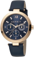 Esprit Naisten kello ES1L213L0035 Sininen/Nahka Ø38 mm