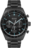 Hugo Boss Miesten kello 1513675 Musta/Teräs Ø44 mm