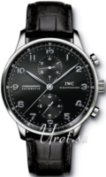 IWC Miesten kello IW371438 Portuguese Musta/Nahka Ø40.9 mm