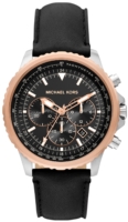 Michael Kors Miesten kello MK8905 Cortlandt Musta/Nahka Ø44 mm