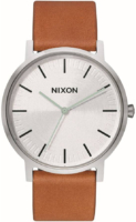 Nixon 99999 Miesten kello A1058-2853-00 Hopea/Nahka Ø40 mm