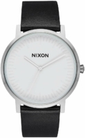 Nixon Miesten kello A1058-2855-00 The Porter Valkoinen/Nahka Ø40 mm