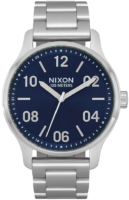 Nixon Miesten kello A1242-1849-00 The Patrol Sininen/Teräs Ø42 mm