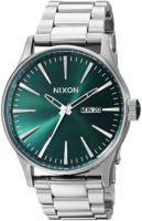 Nixon The Sentry Miesten kello A356-1696 Vihreä/Teräs Ø42 mm