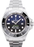 Rolex Miesten kello 116660-0003 Deep Sea Musta-Sininen/Teräs Ø44 mm