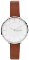 Skagen Gitte Naisten kello SKW3015 Hopea/Nahka Ø38 mm