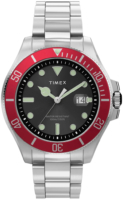 Timex Miesten kello TW2U41700 Musta/Teräs Ø43 mm