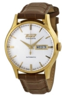 Tissot Miesten kello T019.430.36.031.01 Visodate Hopea/Nahka Ø40 mm