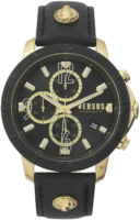 Versus by Versace Miesten kello VSPHJ0320 Bicocca Musta/Nahka Ø46 mm