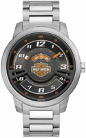 Bulova Miesten kello 76A162 Harley-Davidson Musta/Teräs Ø43 mm