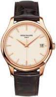 Patek Philippe 5227R/001 Calatrava Samppanja/Nahka Ø39 mm