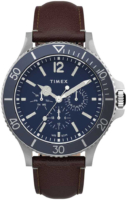 Timex Miesten kello TW2U13000 Sininen/Nahka Ø43 mm