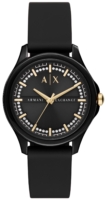 Armani Exchange Naisten kello AX5265 Lady Hampton Musta/Kumi Ø38 mm