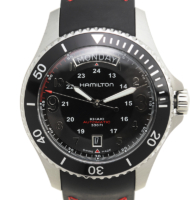 Hamilton Miesten kello H64515337 Khaki Musta/Kumi Ø41 mm