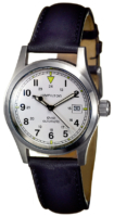 Hamilton Miesten kello H70415713 Khaki Valkoinen/Nahka Ø37 mm