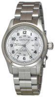 Hamilton Miesten kello H70455153 Khaki Valkoinen/Teräs Ø38 mm