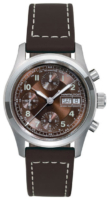 Hamilton Miesten kello H71456593 Khaki Ruskea/Nahka Ø38 mm