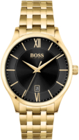 Hugo Boss Elite Miesten kello 1513897 Musta/Kullansävytetty teräs