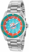 Invicta Naisten kello 36946 Nfl Vihreä/Teräs Ø38 mm