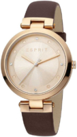 Esprit Naisten kello ES1L165L0035 Breezy Punakultaa/Nahka Ø36 mm