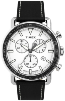 Timex Miesten kello TW2U02200 Valkoinen/Nahka Ø42 mm