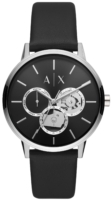 Armani Exchange Miesten kello AX2745 Cayde Musta/Nahka Ø42 mm