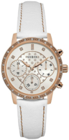 Guess Naisten kello W0957L1 Sporty Hopea/Nahka Ø36 mm